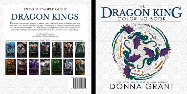 Dragon King Coloring Book covers Dragon King Coloring Book covers