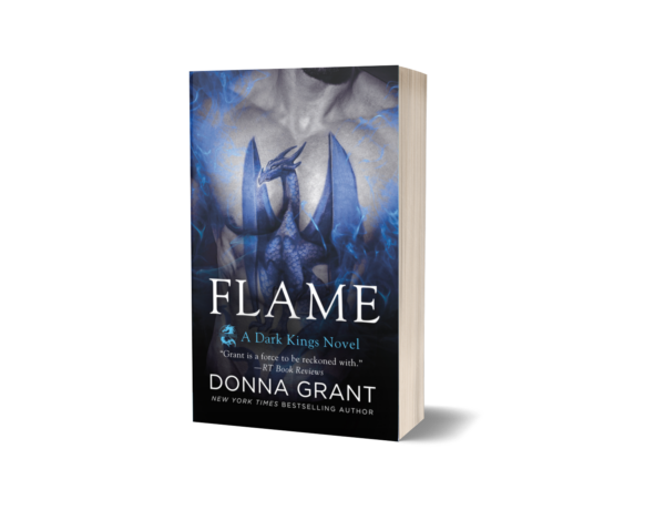 Flame paperback 3D